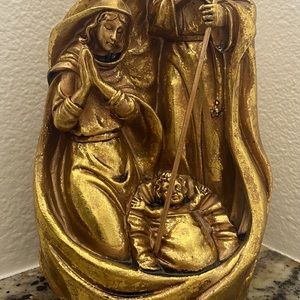 “ Jesus Is Born “ 9” cast resin